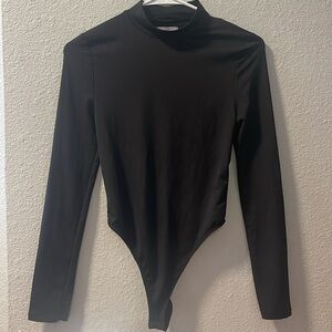 High Neck Long Sleeve Bodysuit